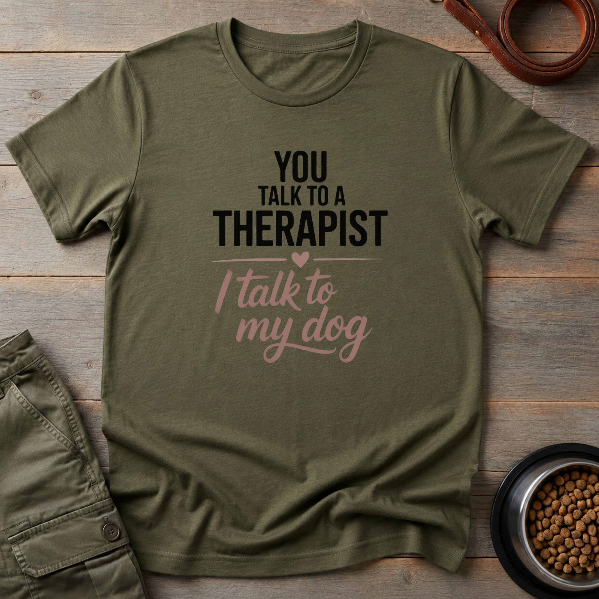 My Dog My Therapist Tee