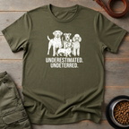 Dogs Underrated Undeterred Tee