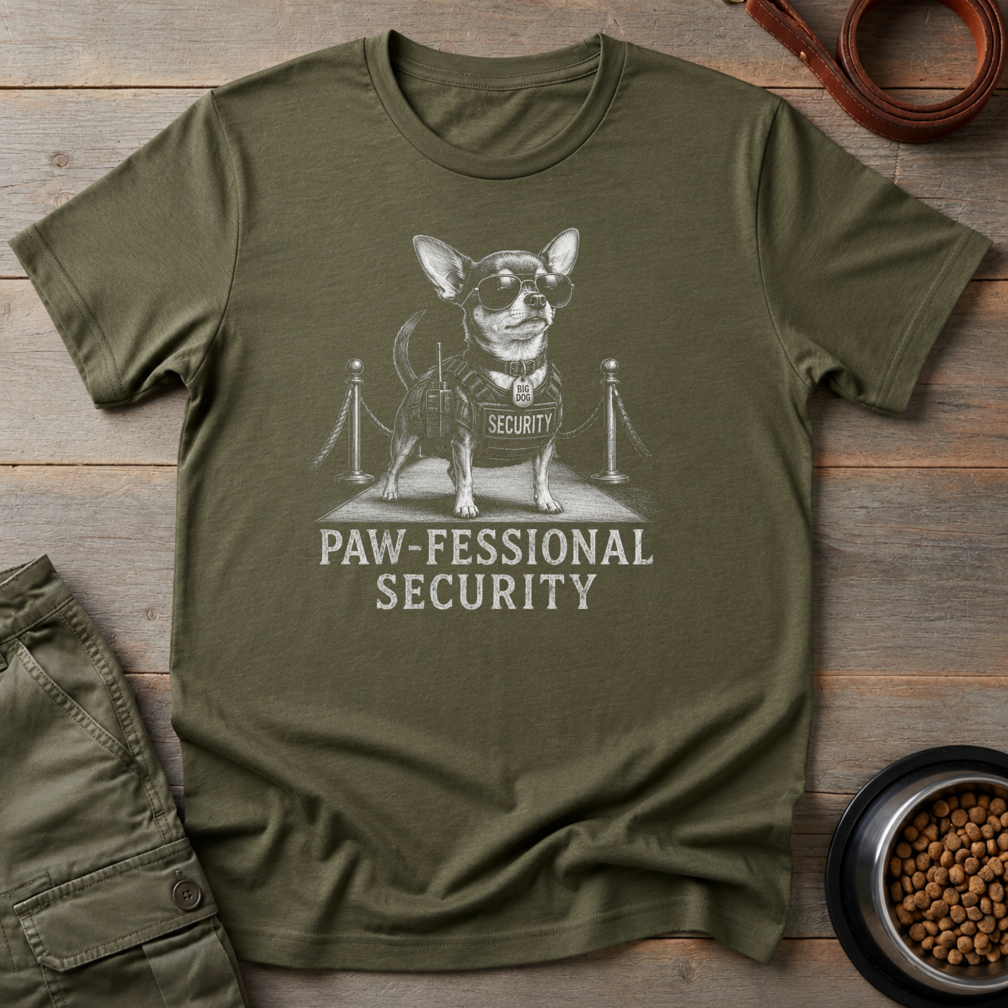 Paw-fessional Security Tee