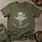 Golden Retriever Love Everybody Tee