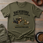 Dachshund Squirrel Rodeo Tee