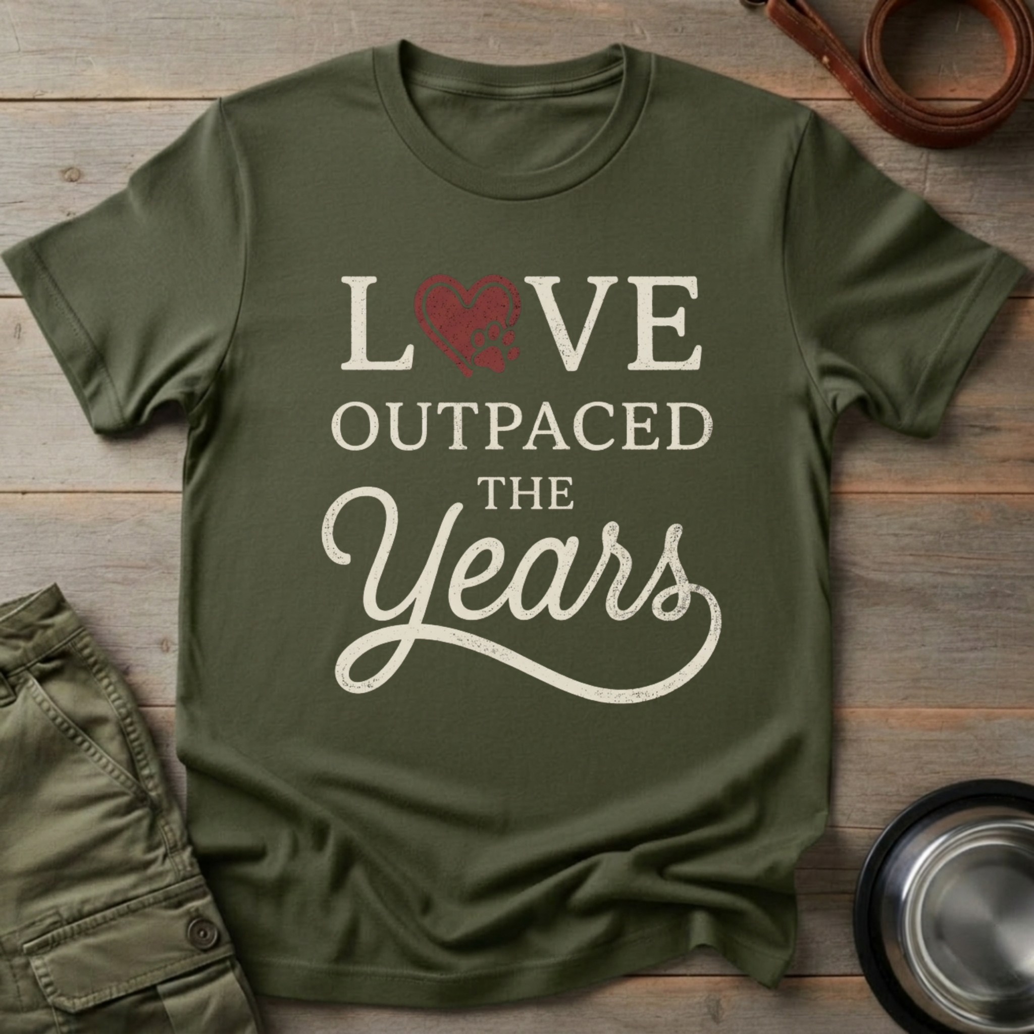 Love Outpaced Years Tee
