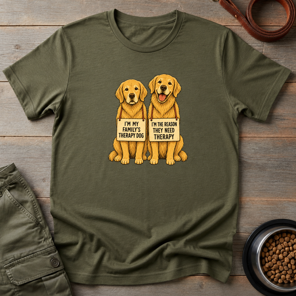 Family Therapy Dogs Tee