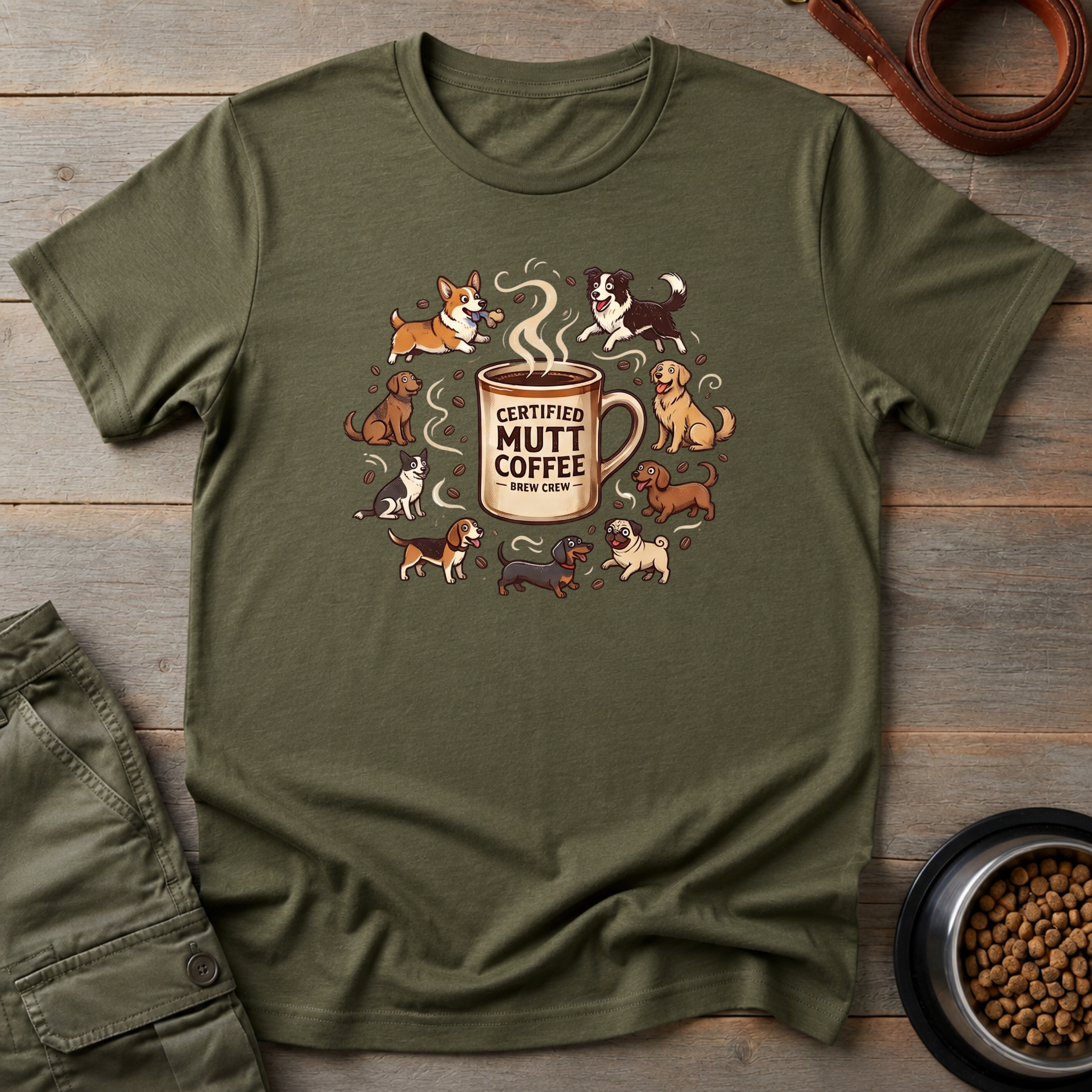Certified Mutt Coffee Tee