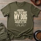 Warning Dog Talk Incoming Tee