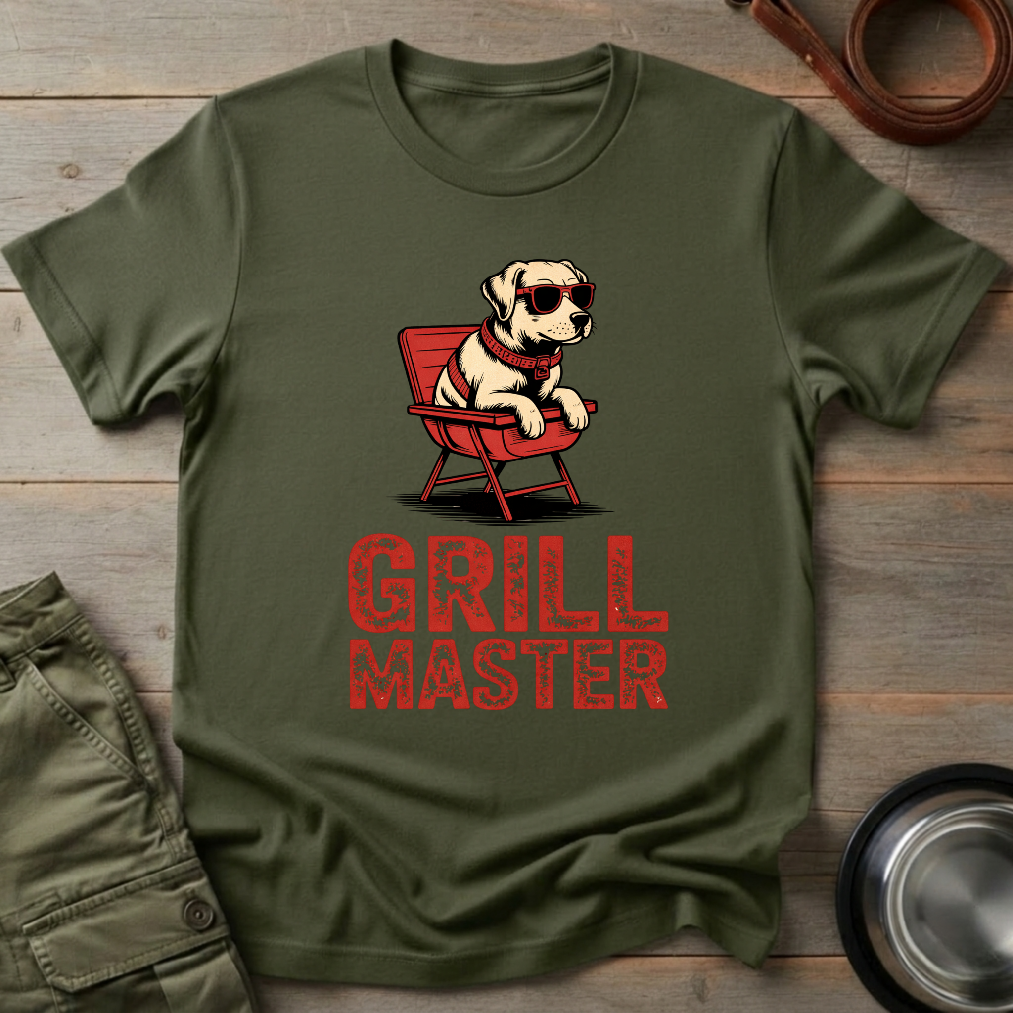 Grill Master Dog Tee