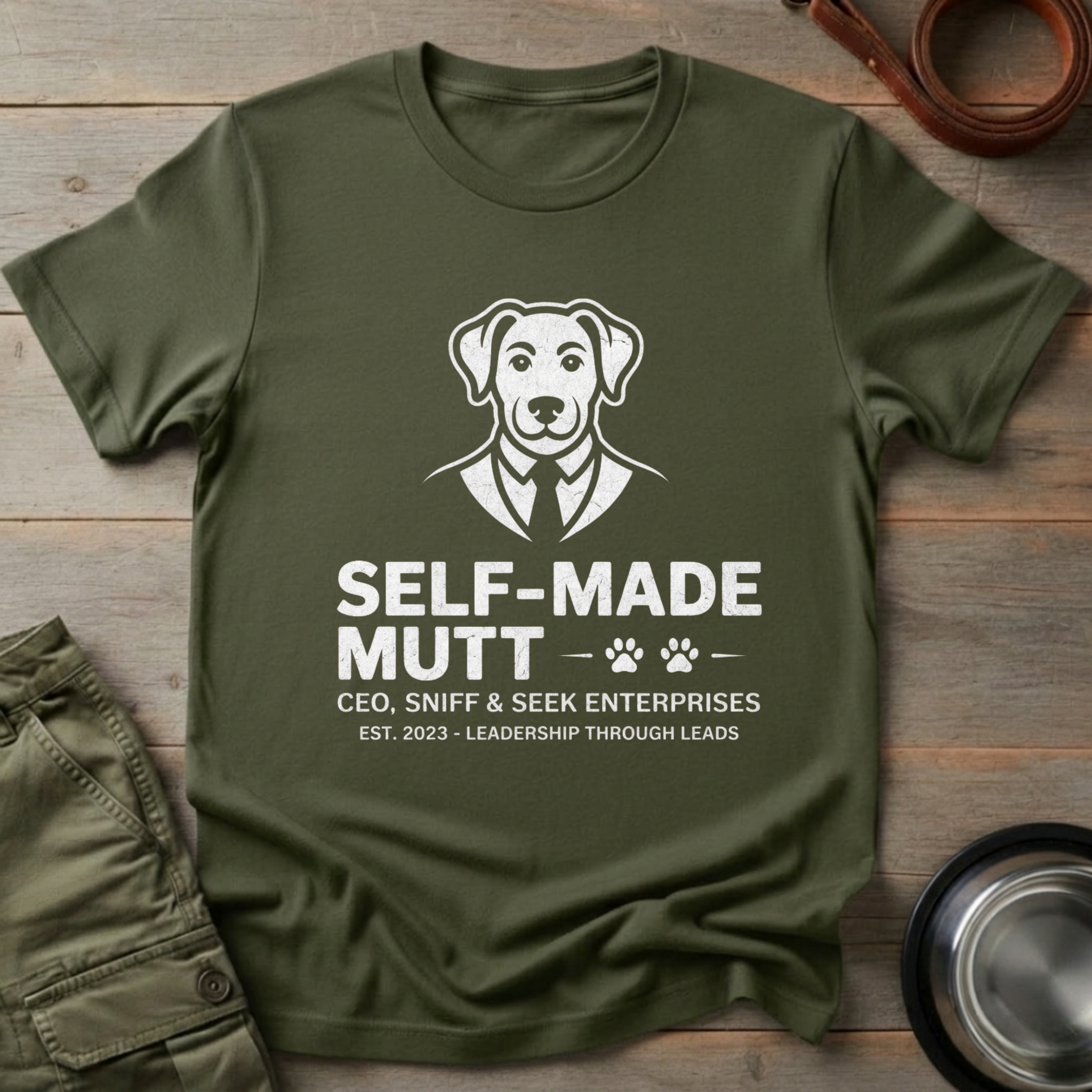 Self Made Mutt Boss Tee