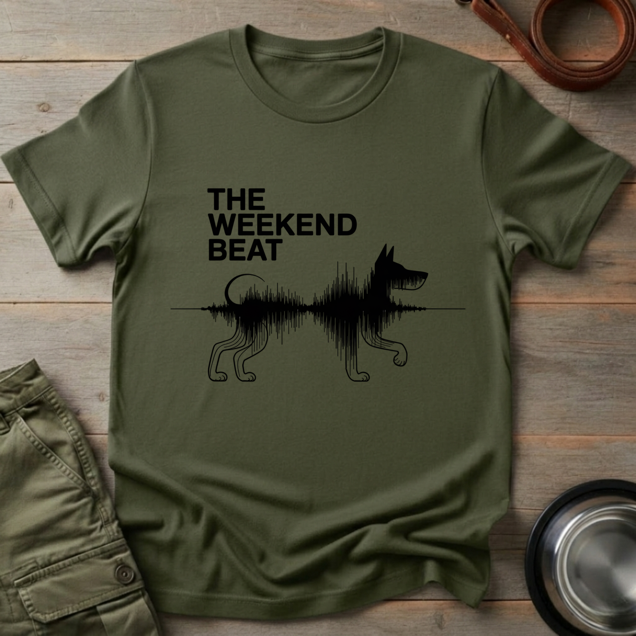 The Weekend Beats Dog Tee