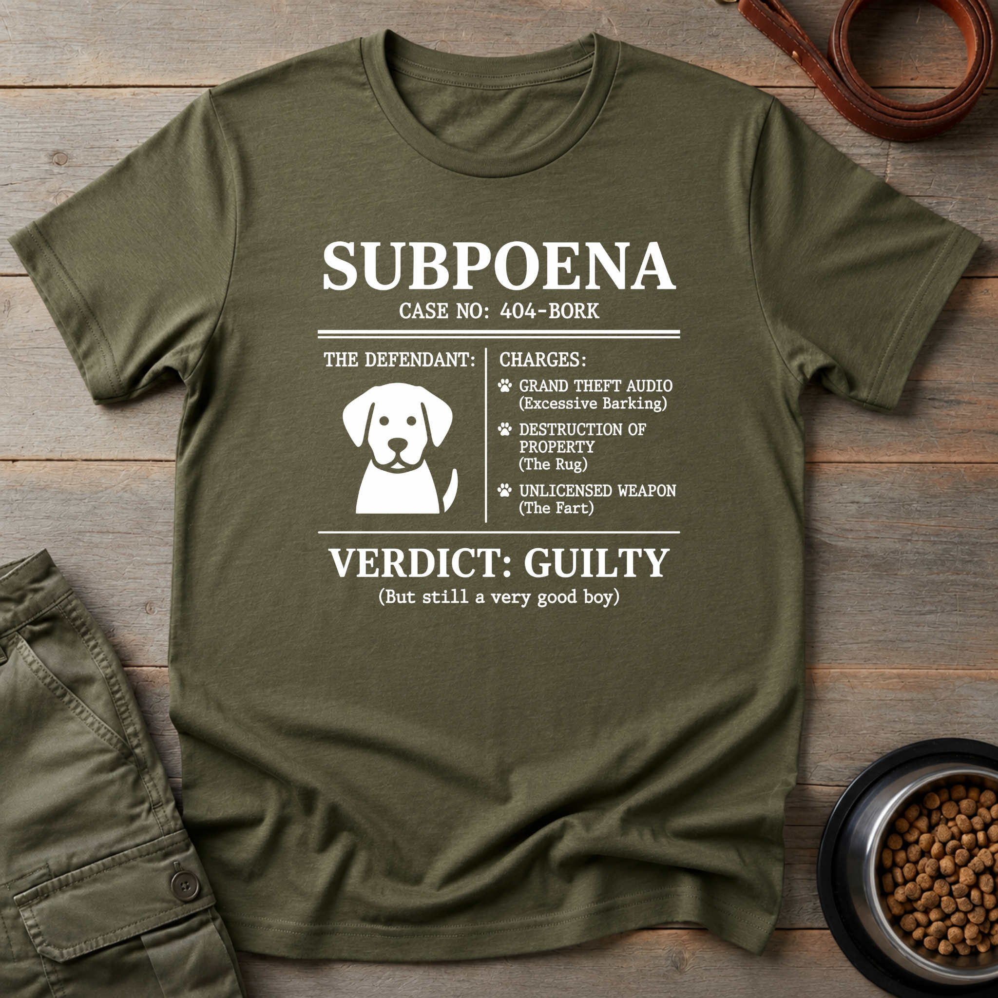 The Subpoena Tee