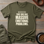 Warning Emotional Problems Tee