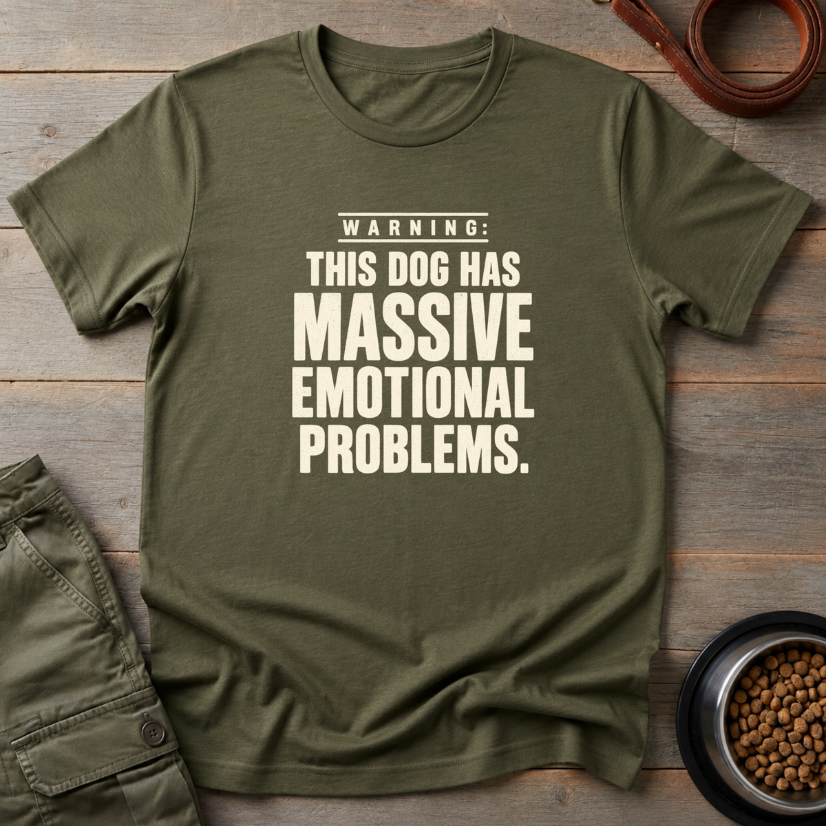 Warning Emotional Problems Tee