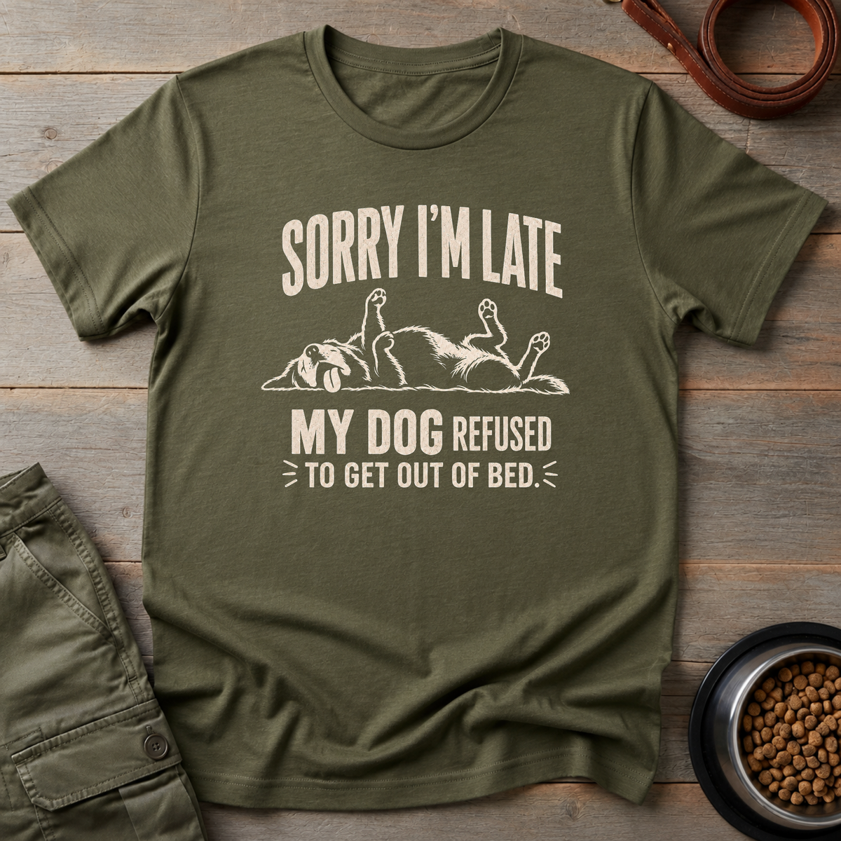 Dog Refused Bed Tee