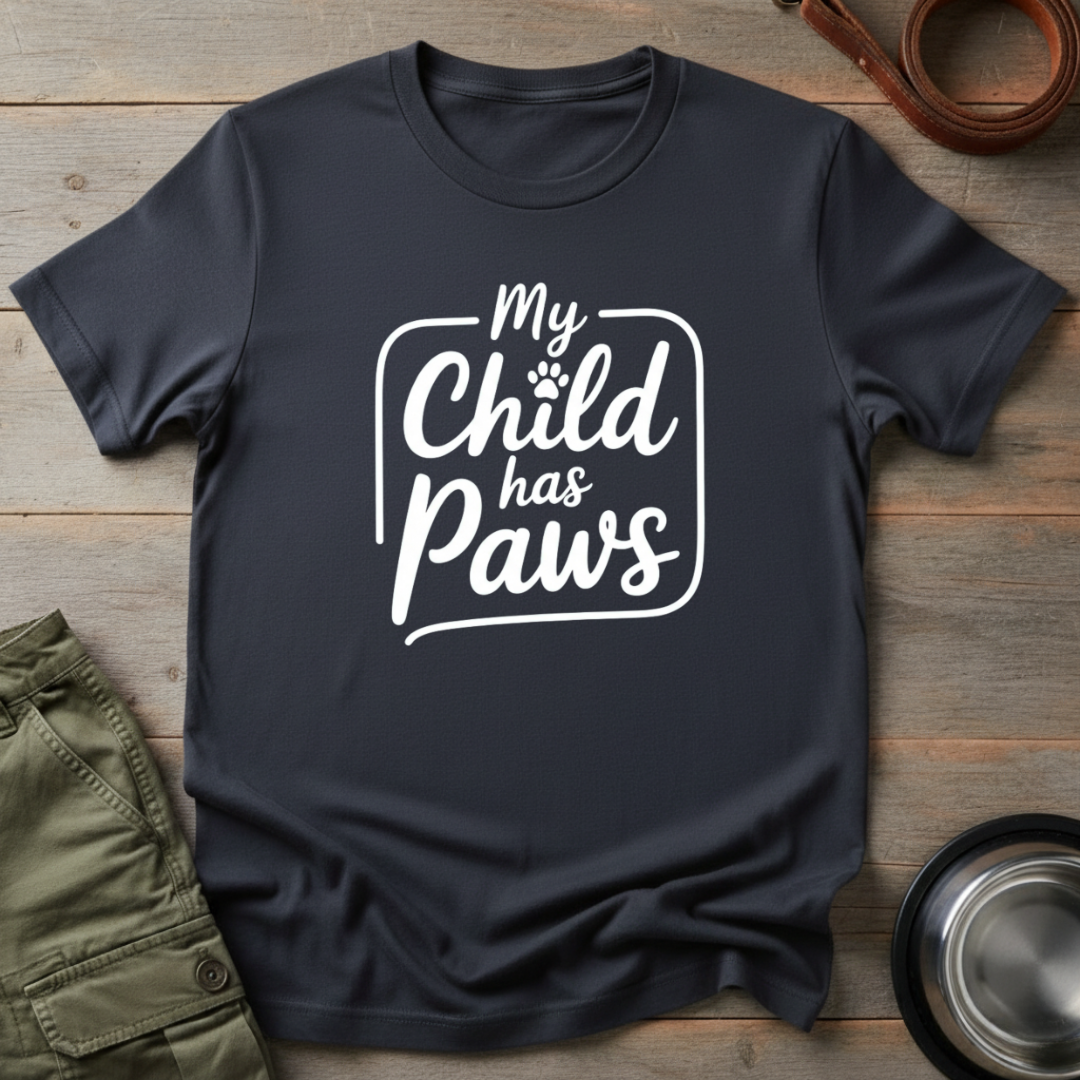 My Child Has Paws Tee
