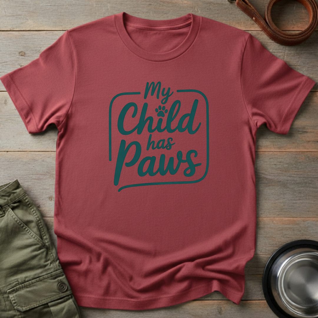 My Child Has Paws Tee