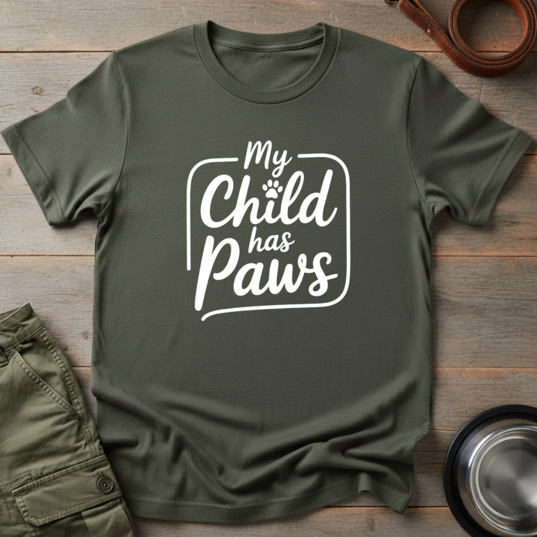 My Child Has Paws Tee