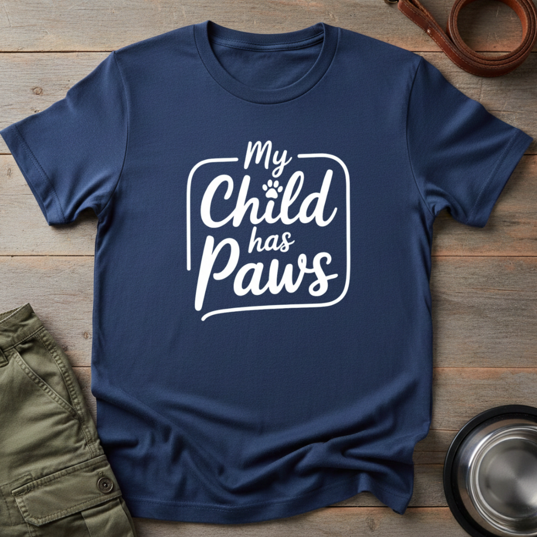 My Child Has Paws Tee