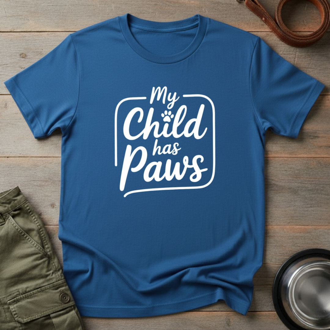 My Child Has Paws Tee