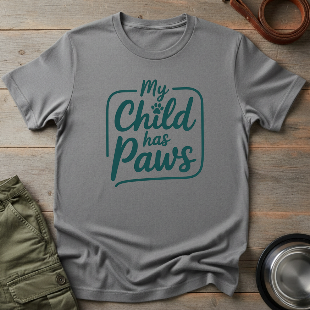 My Child Has Paws Tee