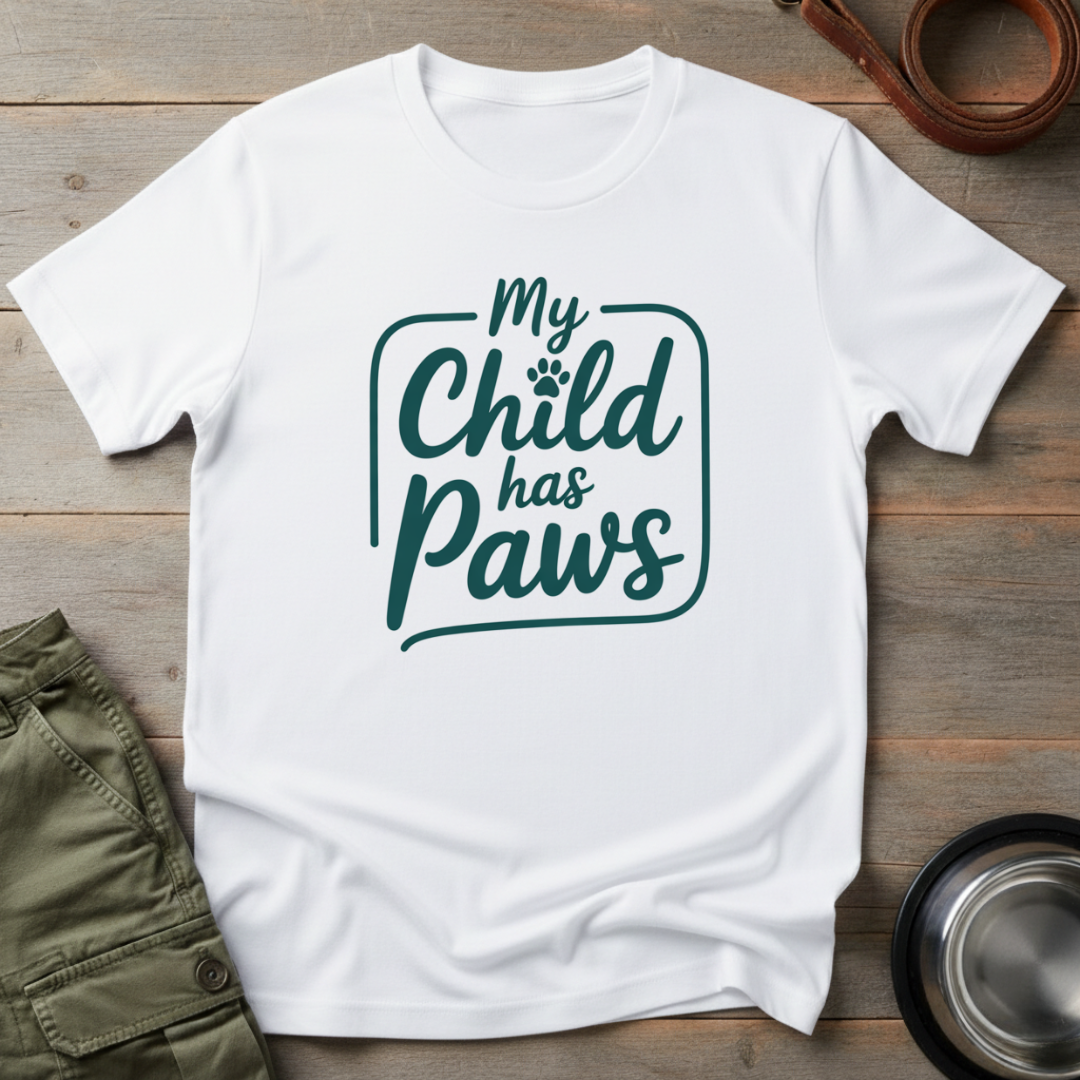 My Child Has Paws Tee