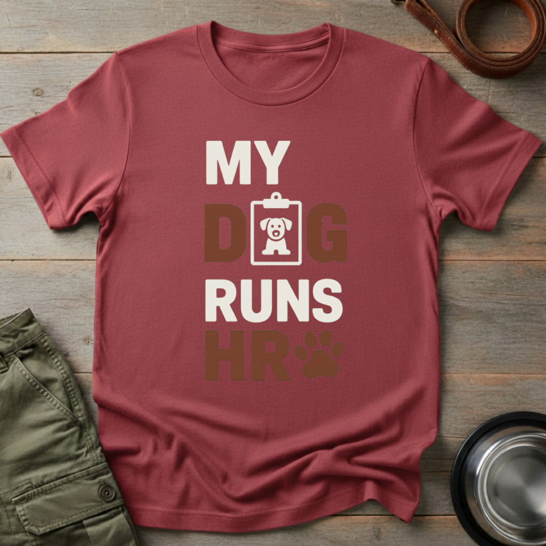 My Dog Runs HR Tee