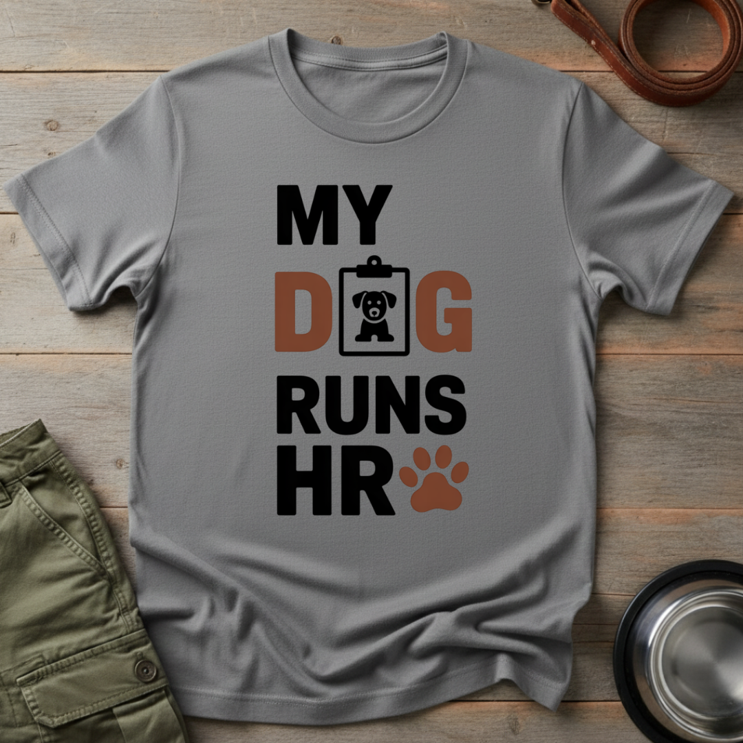 My Dog Runs HR Tee