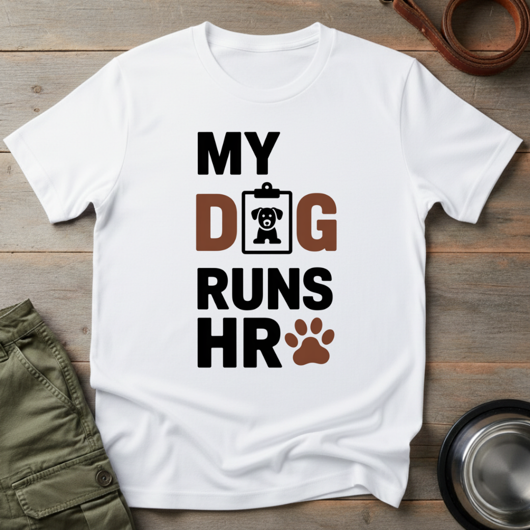 My Dog Runs HR Tee