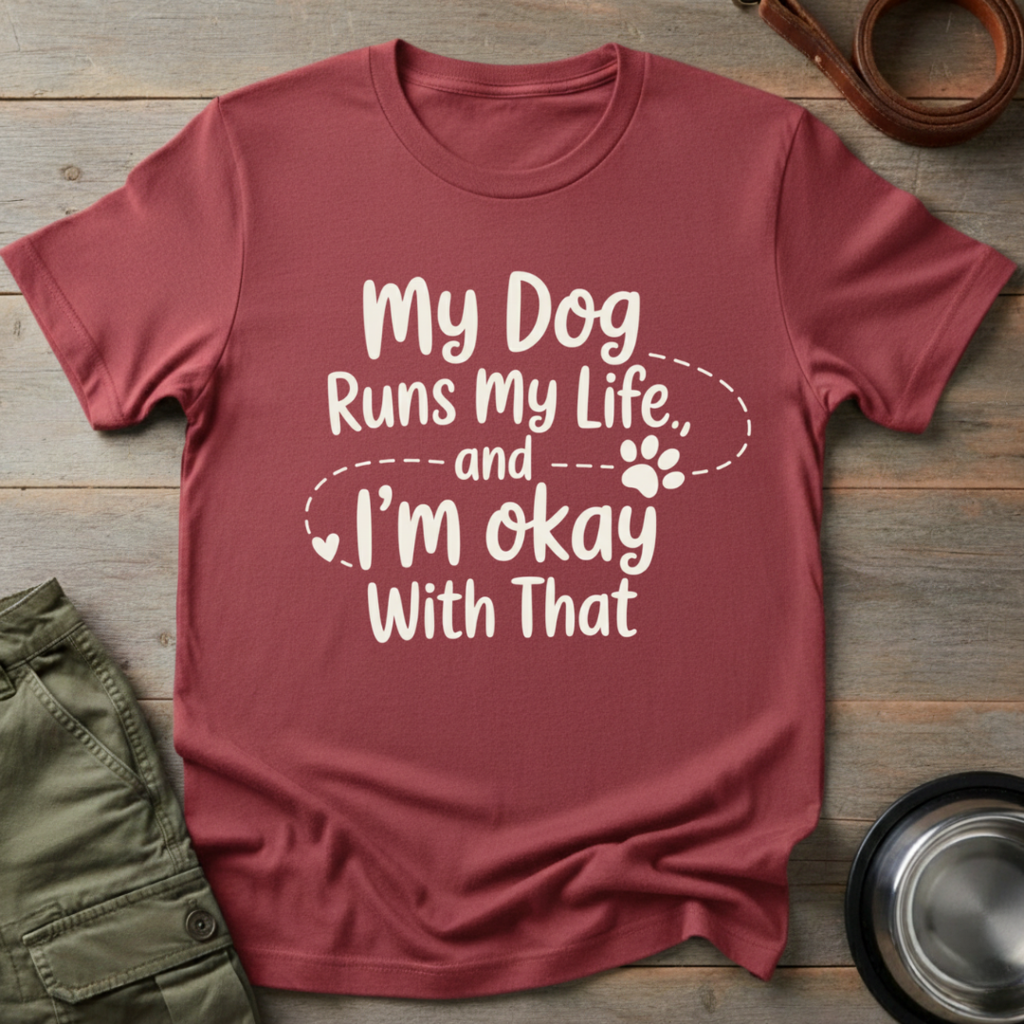 My Dog Runs Life Tee
