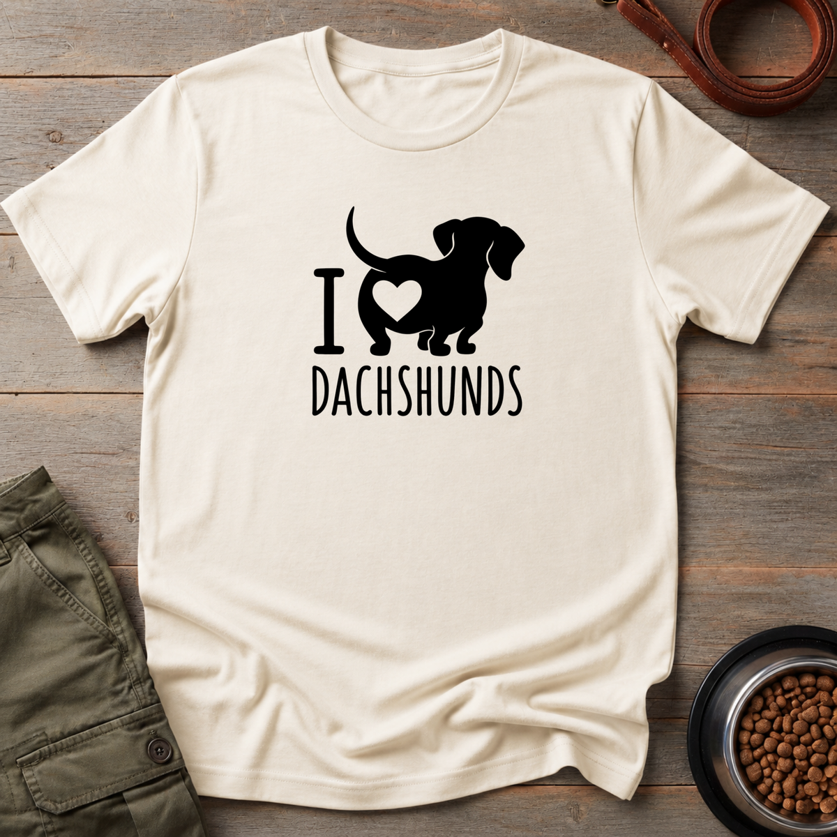Devoted Dachshund Admirer Tee