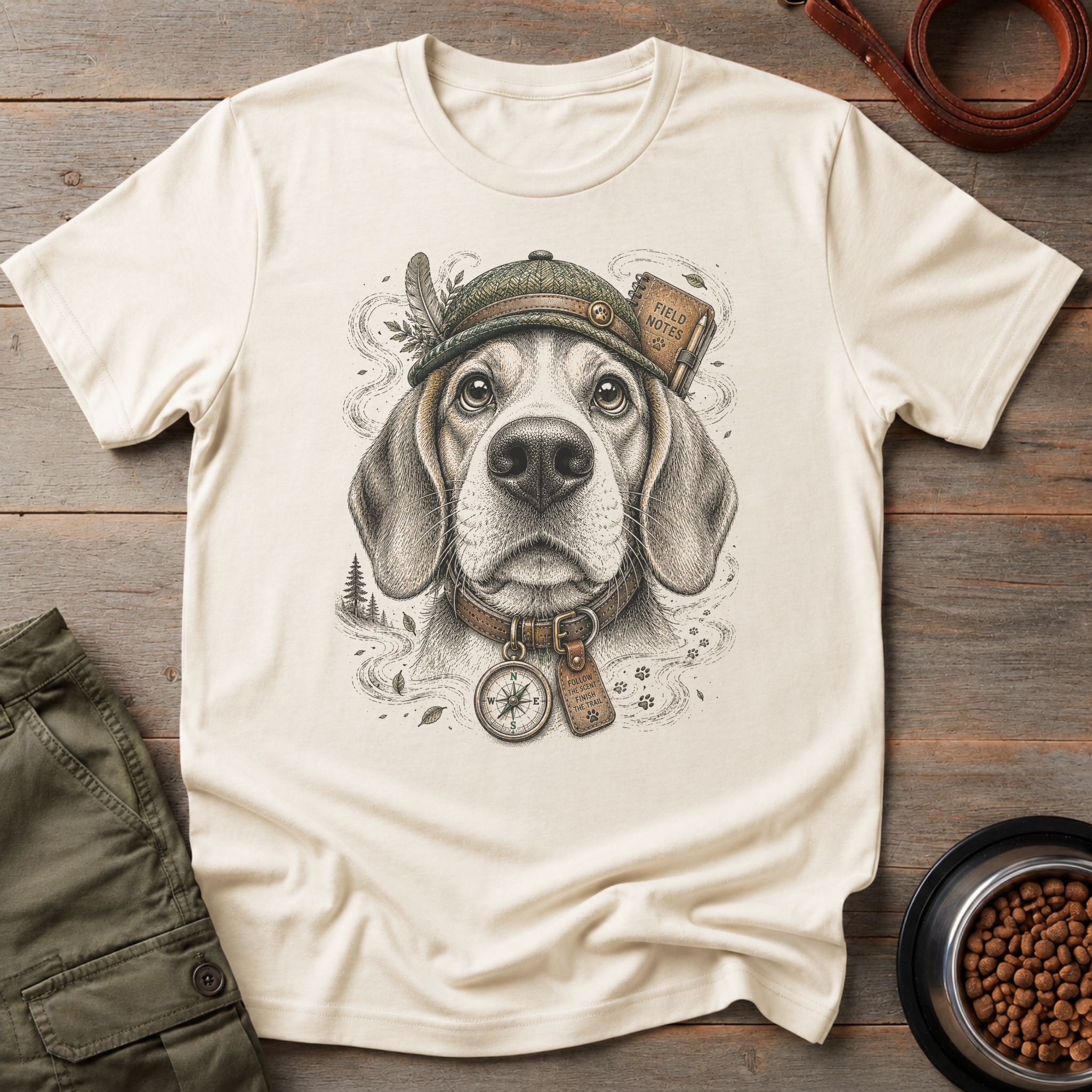 Beagle The Nose Knows Tee