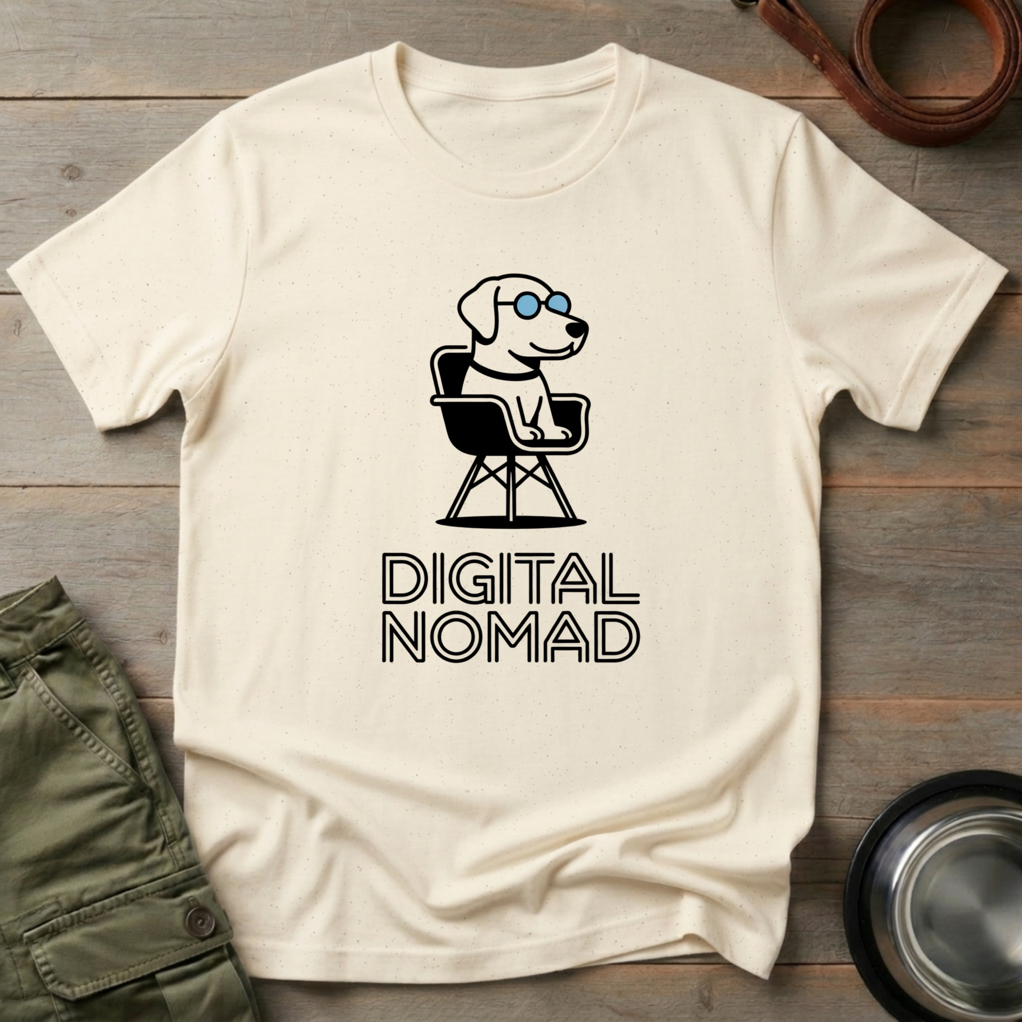 Night Owl Dog Tee
