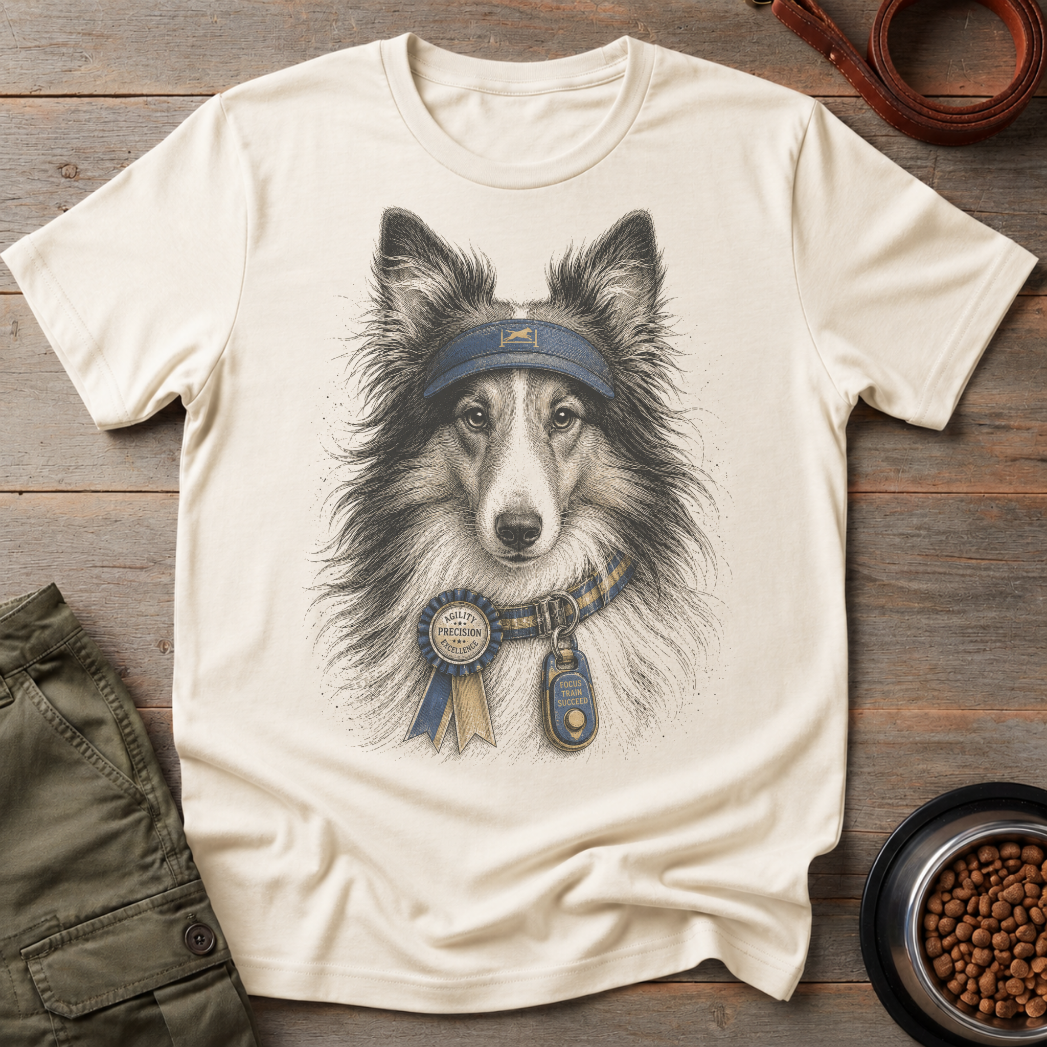 Shetland Sheepdog The Precision Runner Tee