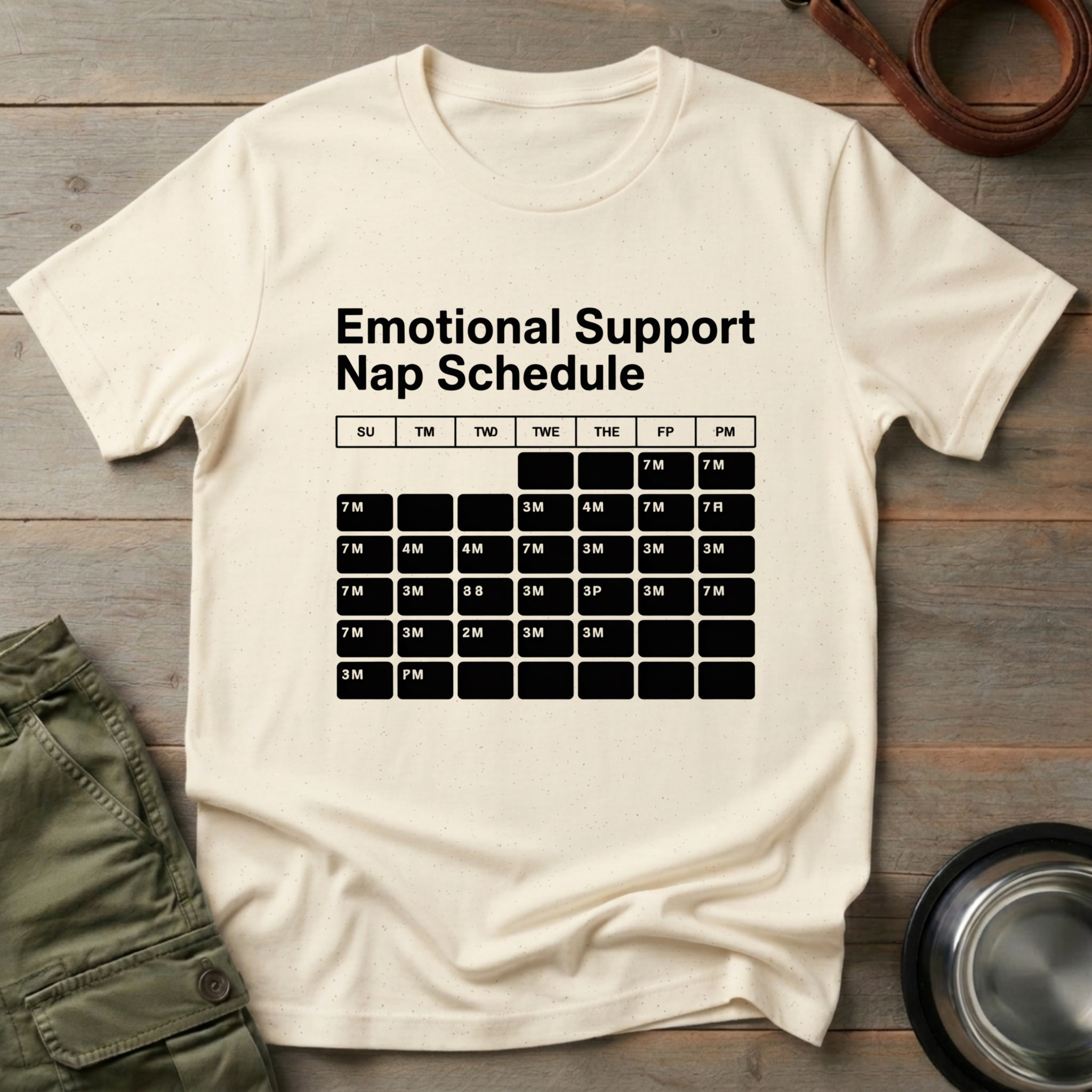 Emotional Support Nap Tee