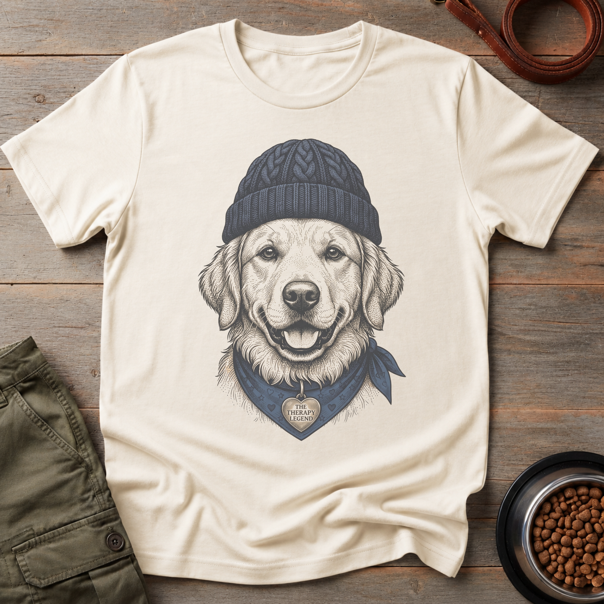 Golden Retriever The Therapy Legend Tee