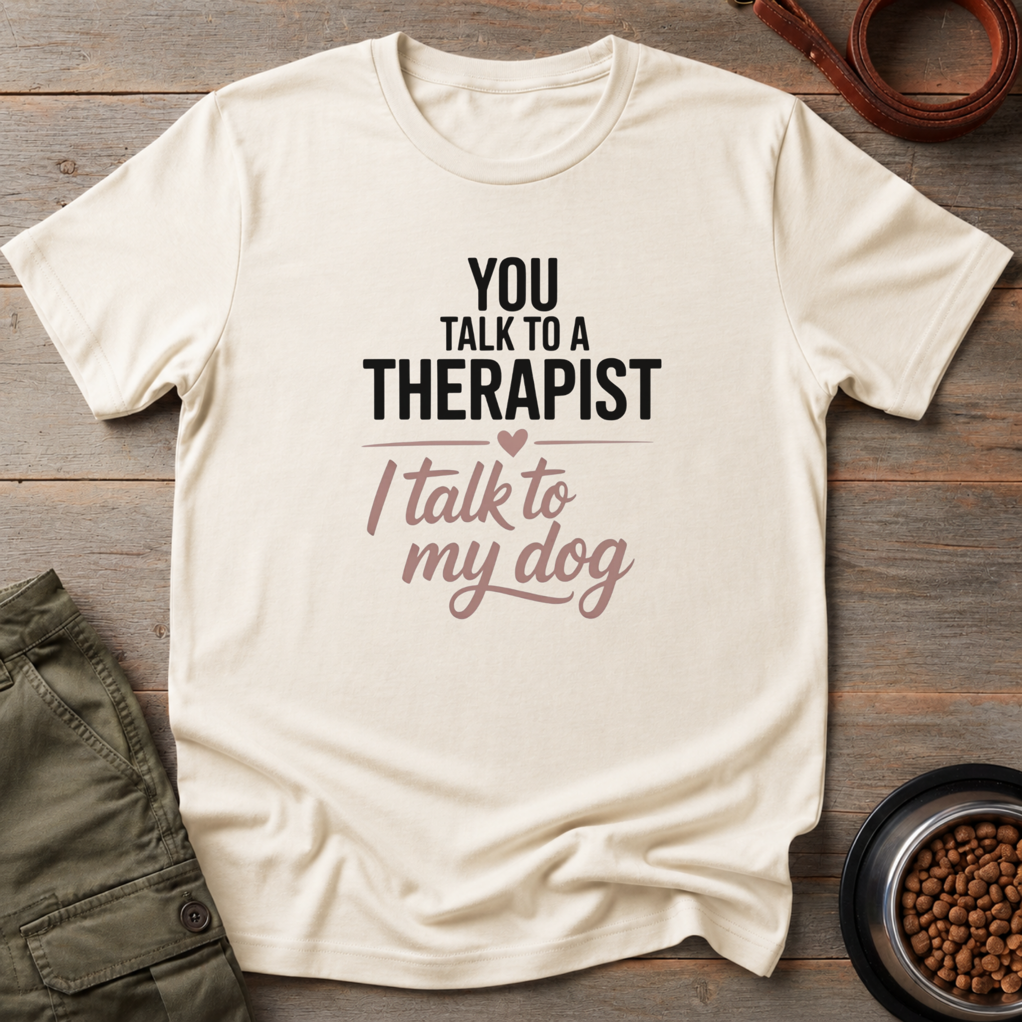 My Dog My Therapist Tee