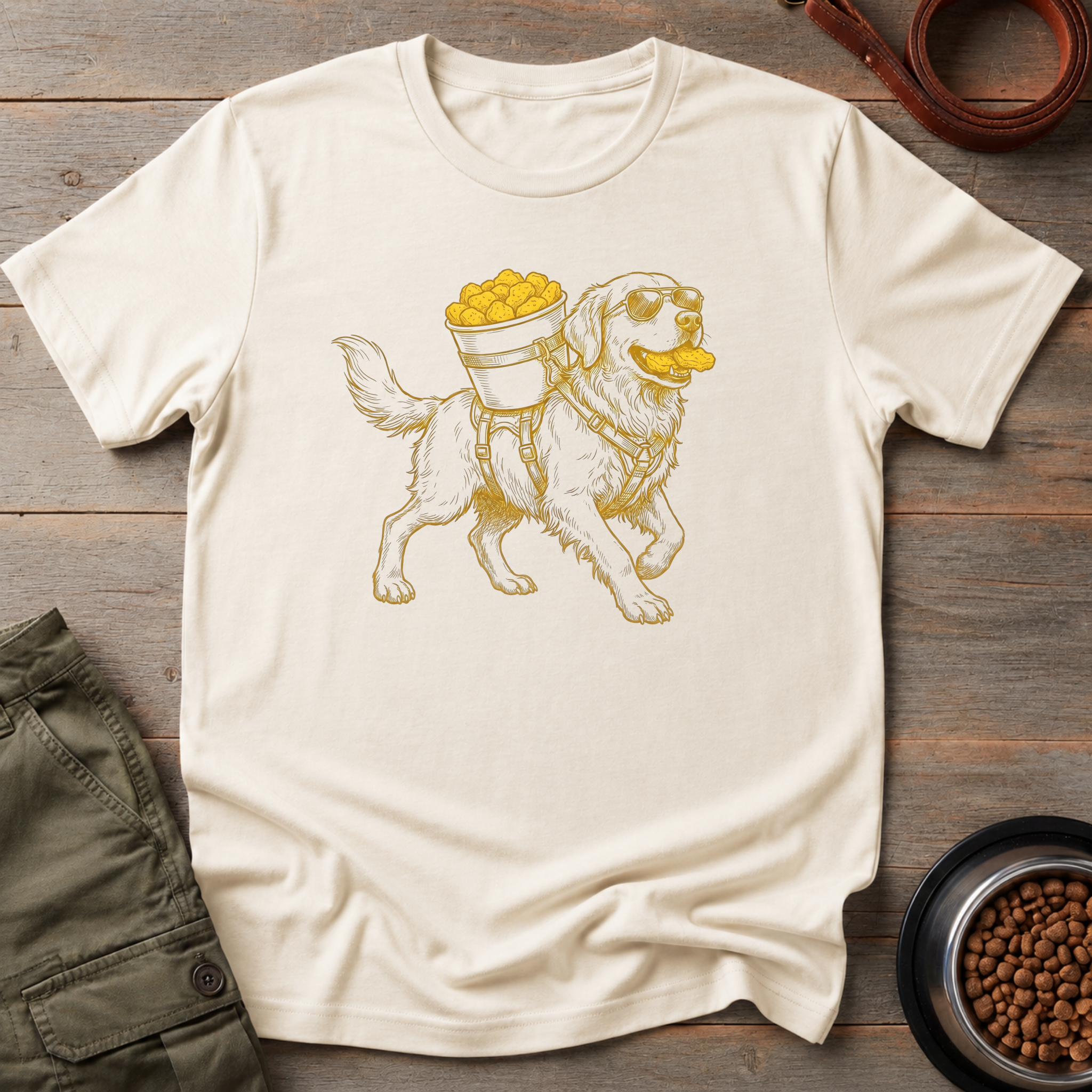 Golden Retriever Nuggets Are My Love Tee