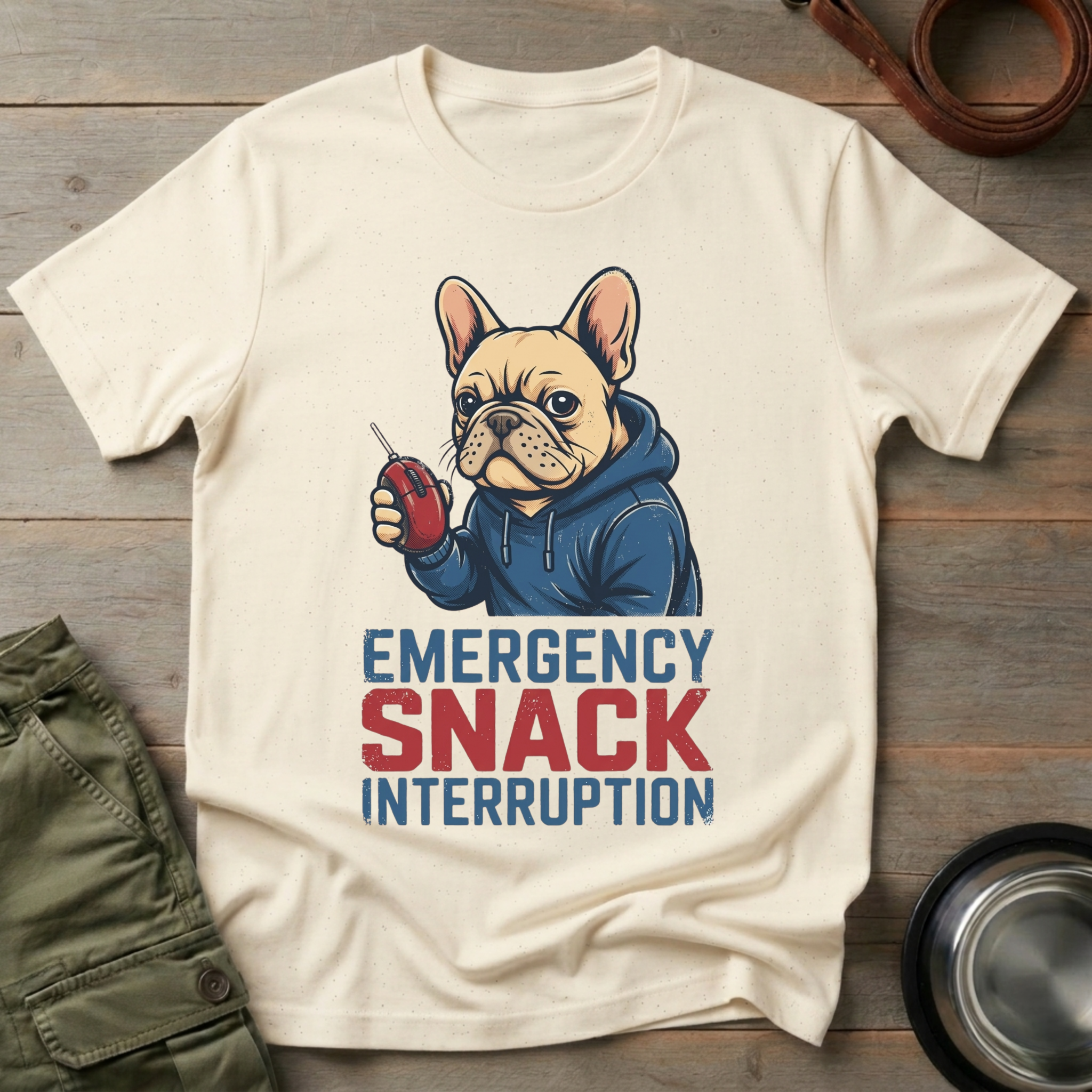 Emergency Snack Interruption Tee