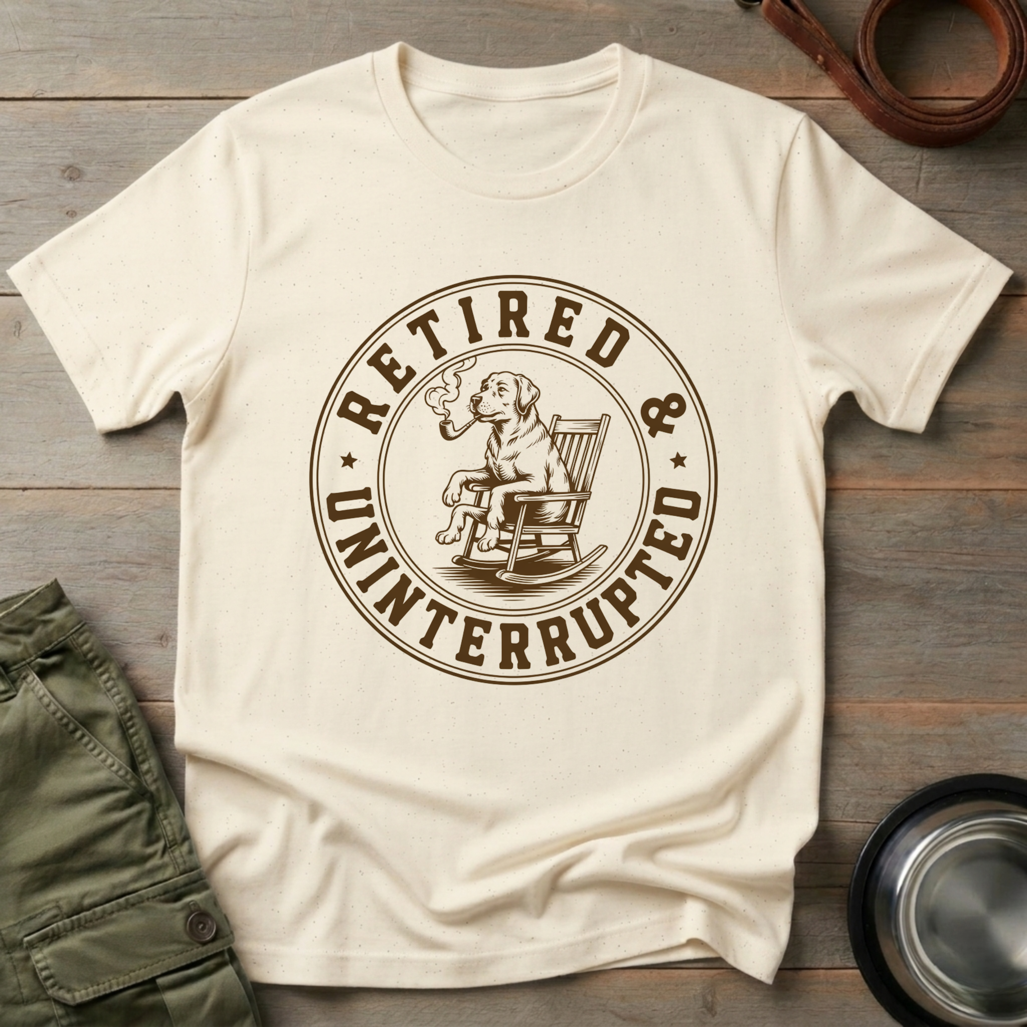 Retired & Uninterrupted Tee