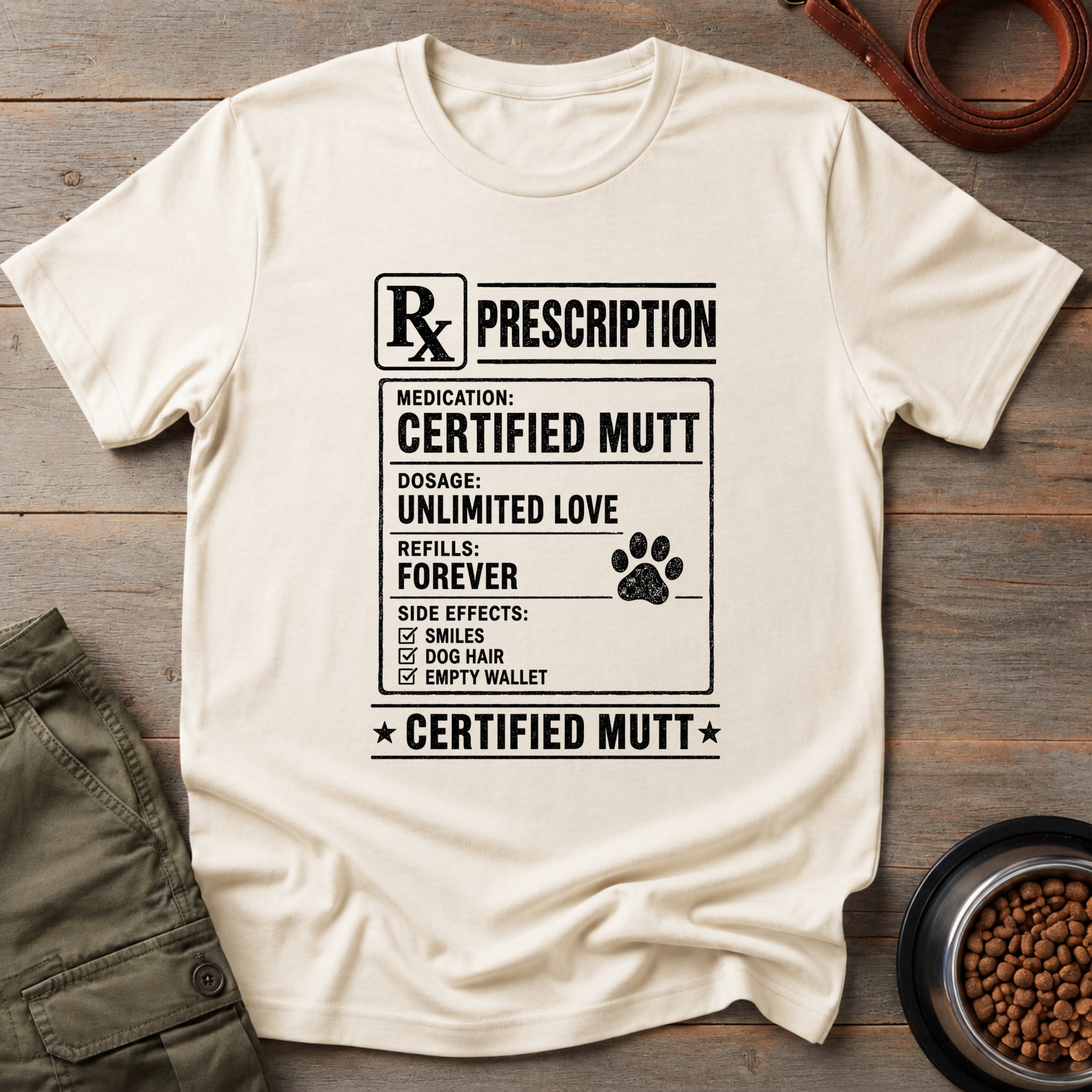 Certified Mutt Prescription Tee