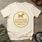 Pawsed for Snacks Achievement Tee