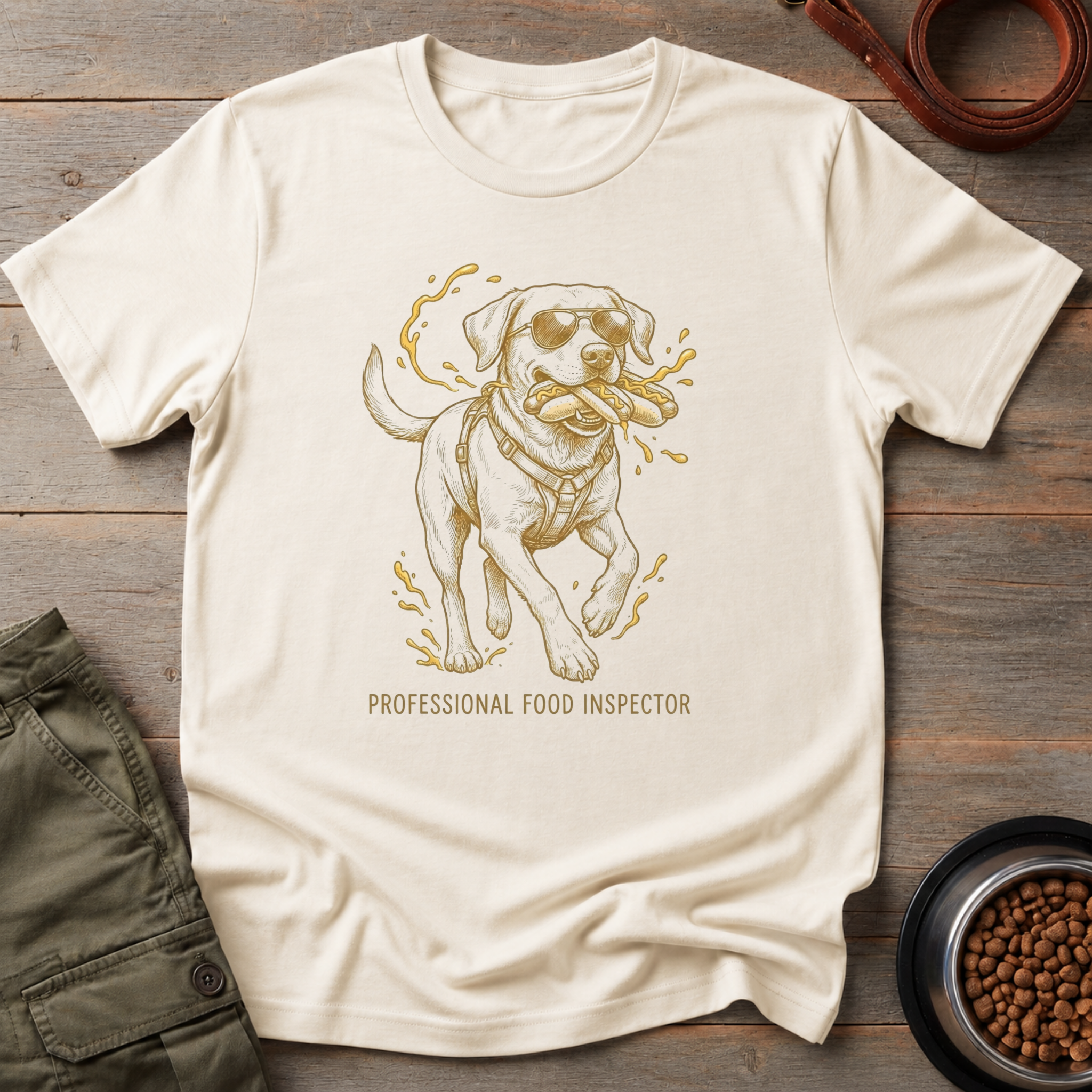 Labrador Professional Food Inspector Tee