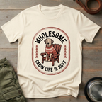 Cozy Cabin Dog Tee