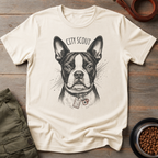 Boston Terrier The City Explorer Tee