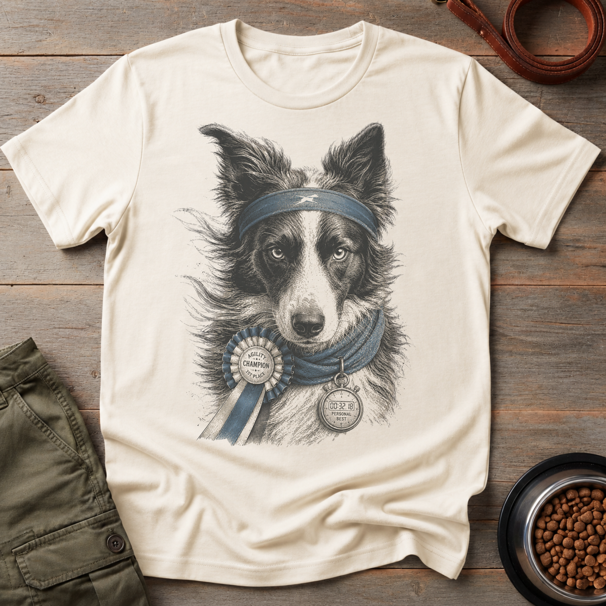 Border Collie The Champion Tee