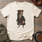 Jack Russell Dressed As Captain Jack Tee