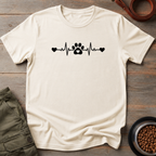 Paw Print Heartbeat Tee