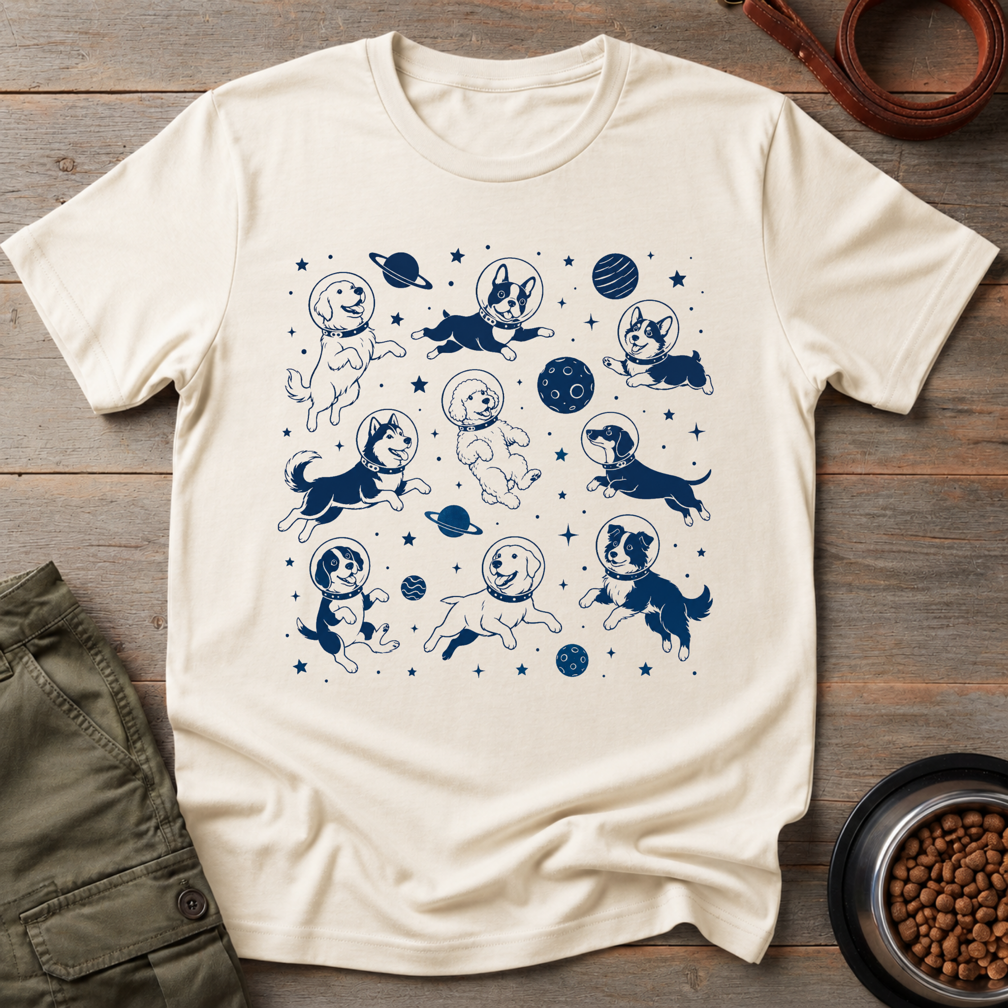 Dogs In Space Tee
