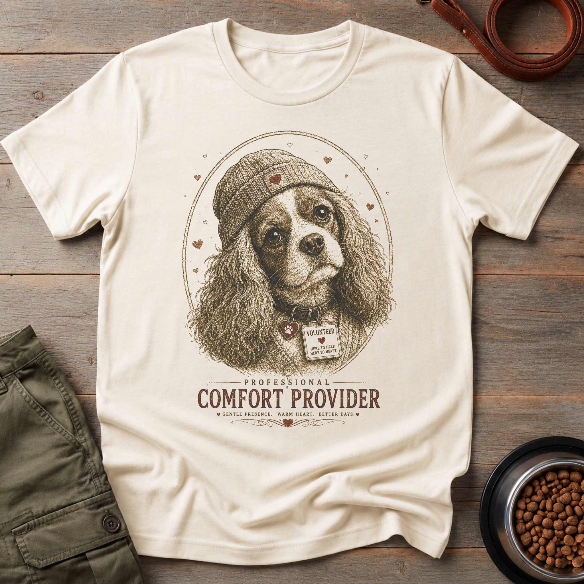 Cavalier King Charles Comfort Provider Tee