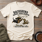 Dachshund Squirrel Rodeo Tee