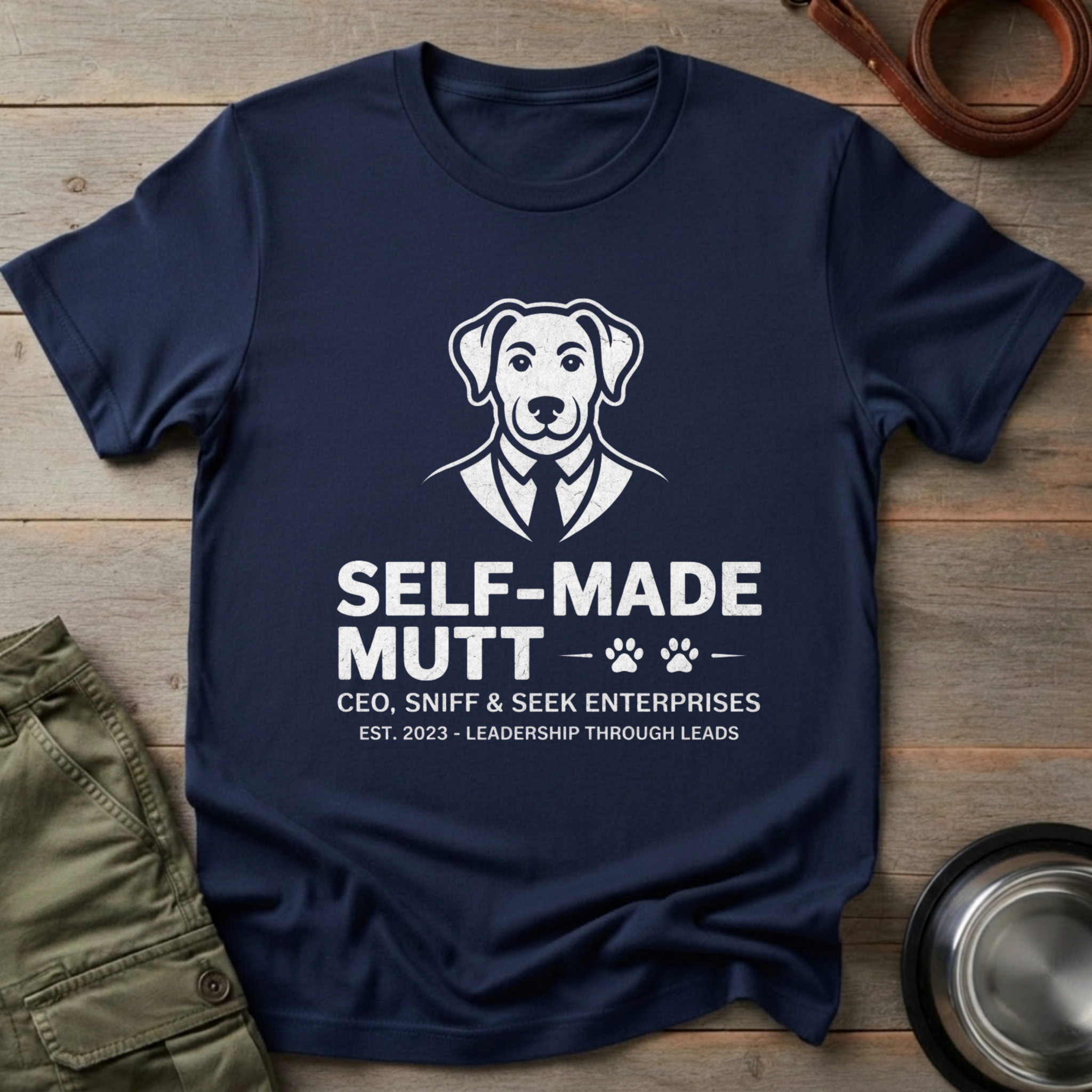 Self Made Mutt Boss Tee