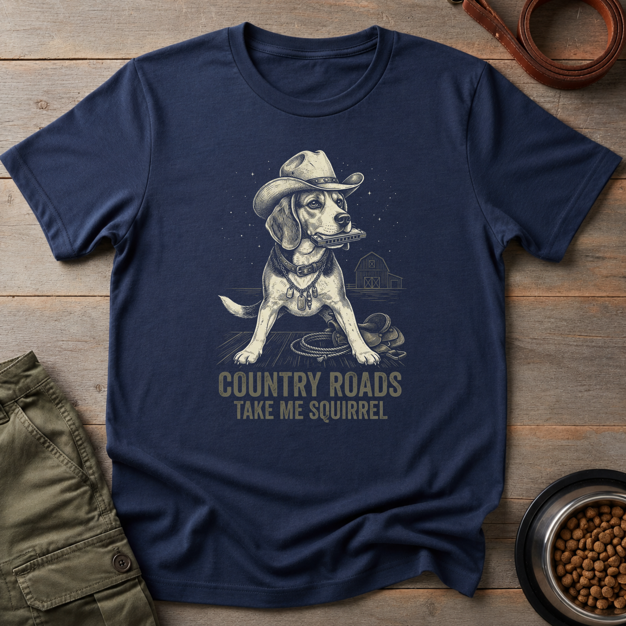 Beagle Country Music Tee